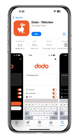 Install DODO WebView on Your iPhone